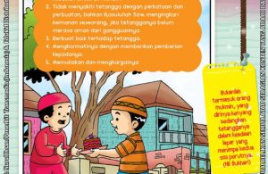 101 Komik Adab Rasulullah, Berbagi dengan Tetangga (39)