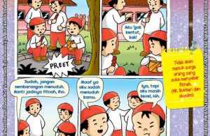 101 Komik Adab Rasulullah, Jangan Memfitnah (5)