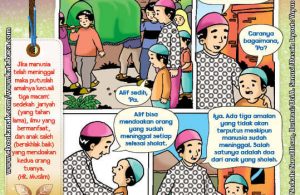 101 Komik Adab Rasulullah, Mendoakan yang Sudah Tiada (12)