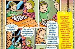 101 Komik Adab Rasulullah, Mengaji (11)