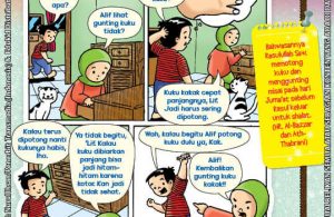 101 Komik Adab Rasulullah, Menggunting Kuku (13)