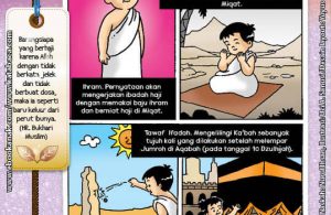 101 Komik Adab Rasulullah, Tata Urutan Rukun Haji (40)