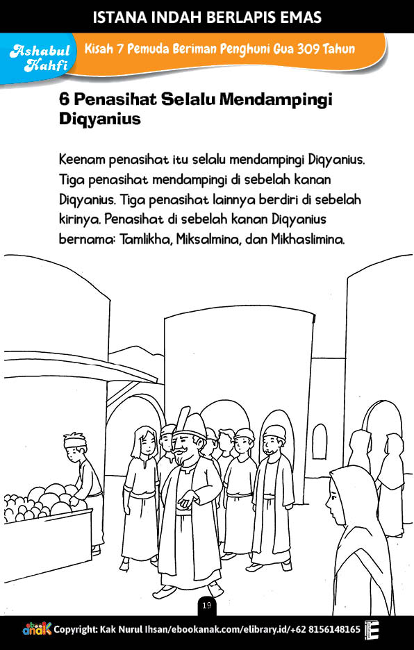 19. Ashabul Kahfi Kisah 7 Pemuda Beriman Tertidur 309 Tahun 6 Penasihat Selalu Mendampingi Diqyanius