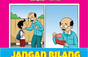 Komik Hadits Jangan Bilang-Bilang Kalau Sedekah