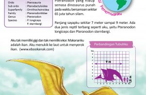 Pteranodon adalah Pterosaurus akhir yang hidup semasa dinosaurus punah pada waktu bersamaan sekitar 65 juta tahun silam.