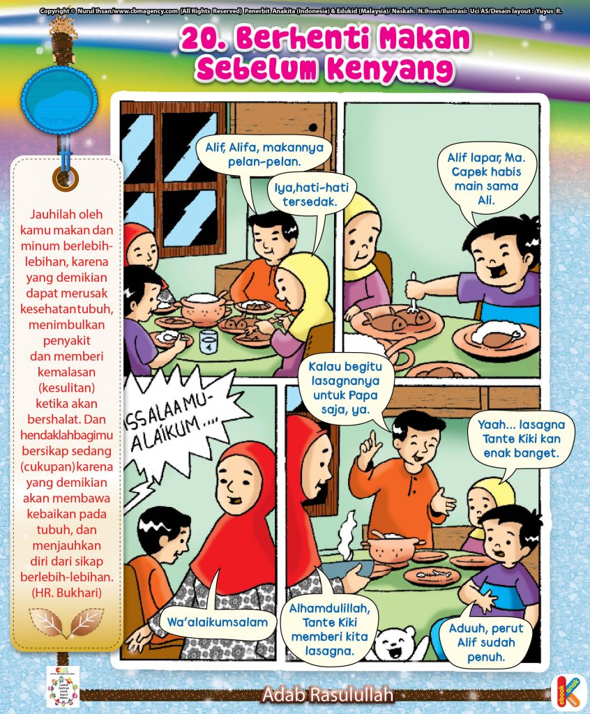 101-komik-adab-rasulullah-20-berhenti-makan-sebelum-kenyang