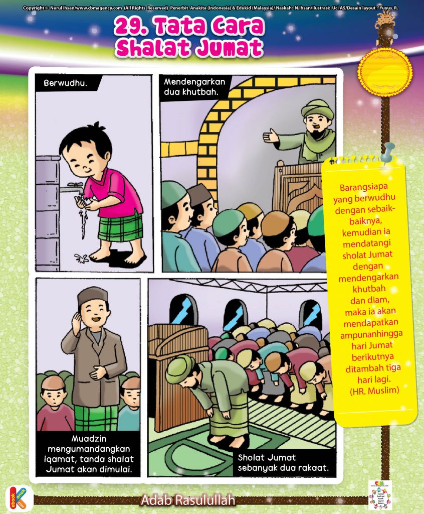 101-komik-adab-rasulullah-29-tata-cara-shalat-jumat