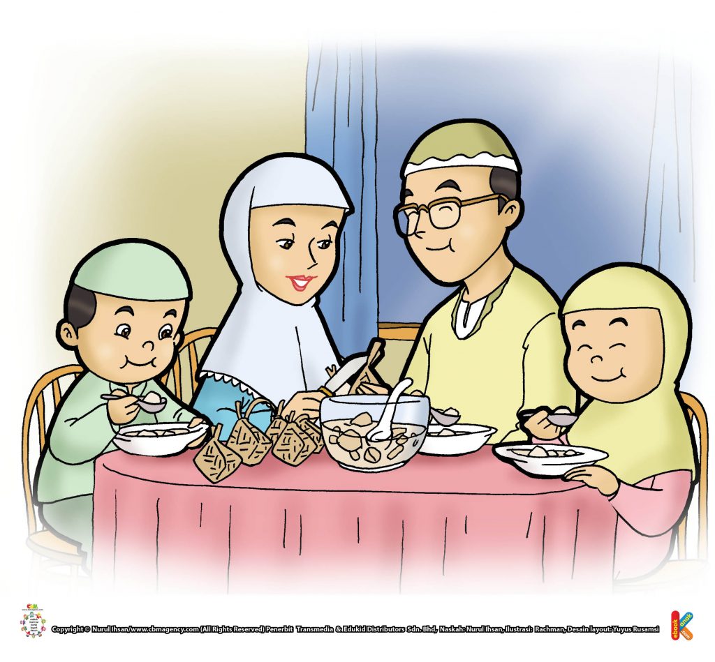 Keutamaan makan dulu sebelum shalat idul fitri.