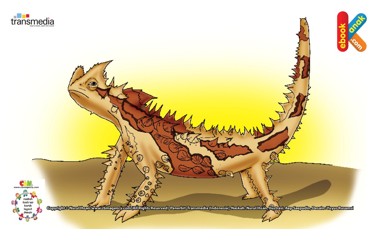 Thorny Devil Si Kadal Berkepala Palsu