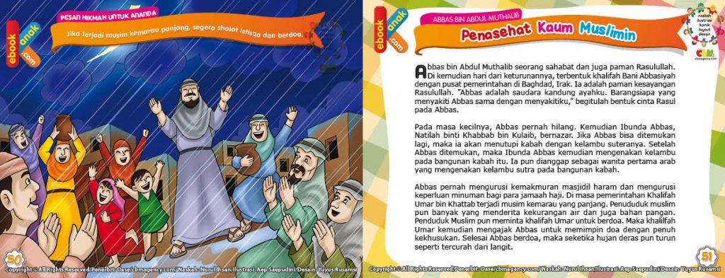 Download Ebook Abbas bin Abdul Muthalib Sang Pemanggil Hujan