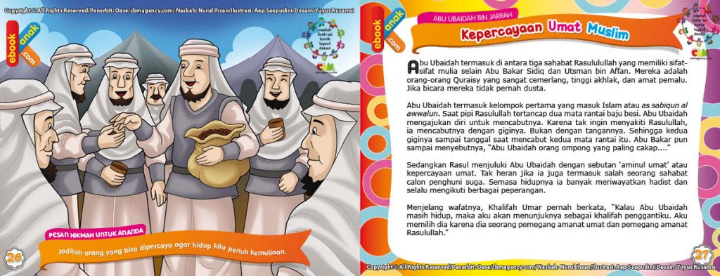 Download Ebook Abu Ubaidah bin Jarrah Pemegang Amanat Umat