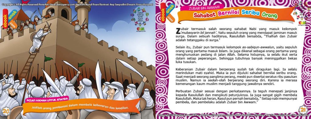 Download Ebook Zubair bin Awwam, Sahabat Bernilai Seribu Orang