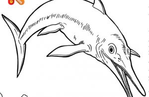 Mewarnai Gambar Ichthyosaurus