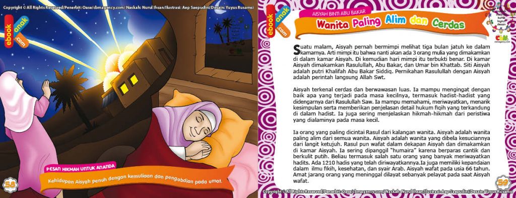 Download Ebook Mimpi Aisyah Ada Tiga Bulan Jatuh Ke Kamarnya