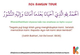 download gratis khat arab doa bangun tidur