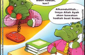 Komik Anak Rajin Pantas Diberi Hadiah