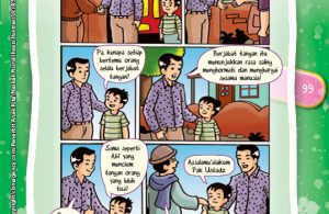 Komik Hadits Keutamaan Berjabat Tangan