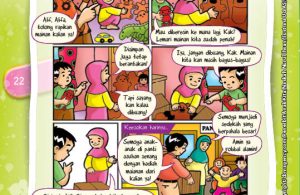 Komik Hadits Silaturahim Dengan Keluarga Bernilai Sedekah