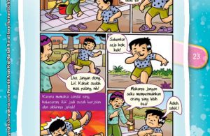 Komik Hadits Sayangi Yang Muda Hormati Yang Tua