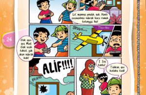 Komik Hadits Hormati Tetangga Tanda Iman Pada Allah