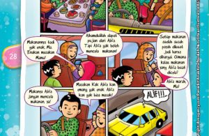 Komik Hadits Rasul Tak Pernah Mencela Makanan