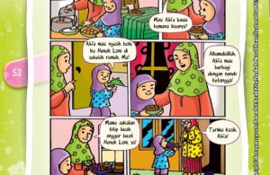 Komik Hadits Tak Sempurna Iman Kita Jika Biarkan Tetangga Kelaparan