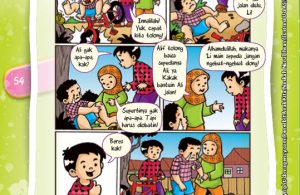 Komik Hadits Menolong Itu Termasuk Sedekah