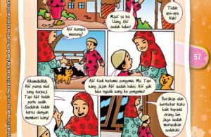 Komik Hadist Bersedekah Dengan Tutur Kata Yang Baik