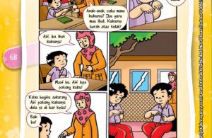 Komik Hadits Setan Mengikat Melalui Kuku Yang Panjang