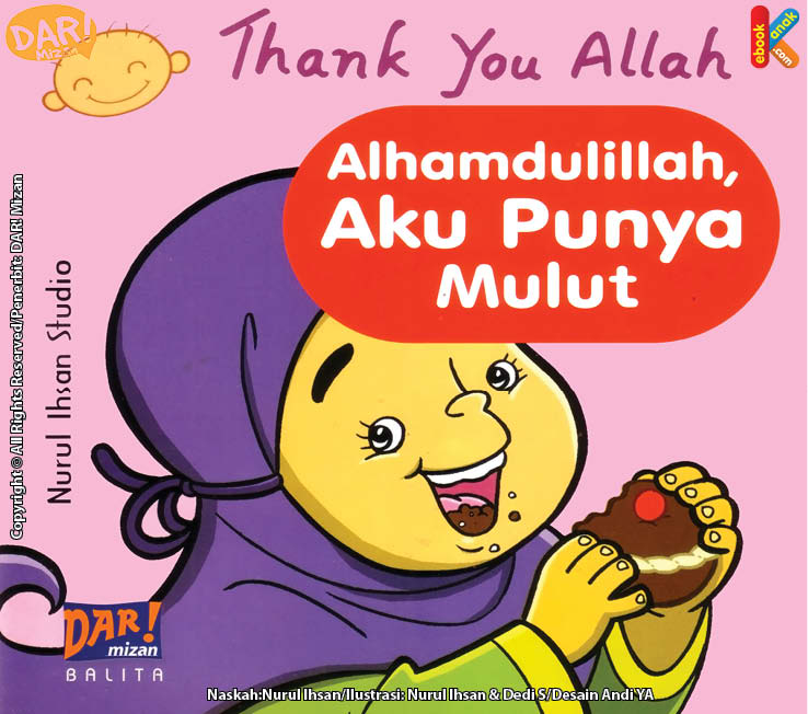 Baca online dan download gratis ebook anak thank you Allah alhamdulillah aku punya mulut.