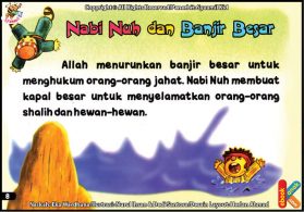 baca online ebook kisah 25 nabi dan rasul jilid 1 kisah Nabi Nuh dan Banjir Besar Selama 40 Hari 40 Malam