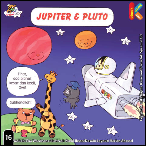 Jupiter dan Pluto Si Planet Besar dan Kecil
