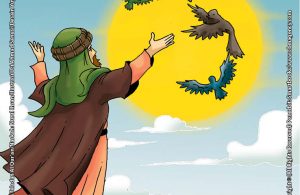 Dengan Seizin Allah Nabi Ibrahim Menghidupkan 4 Ekor Burung Mati