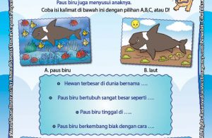 Worksheet PAUD TK A-B Mengenal Hewan Unik