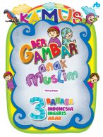 Cover Kamus Bergambar Anak Muslim 3 bahasa (indonesia-inggris-arab)