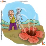 ilustrasi rahasia keajaiban bumi rafflesia arnoldi bunga terbesar di dunia 1