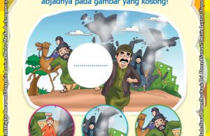 Ebook Seri Belajar Islam Sejak Usia Dini Nabi Muhammad Idolaku, Memilih Gambar yang Sesuai dengan Menuliskan Abjadnya