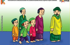 ilustrasi seri belajar islam sejak usia dini ayo berpuasa, Alif Shalat Tarawih Setelah Shalat Isya di Bulan Ramadhan