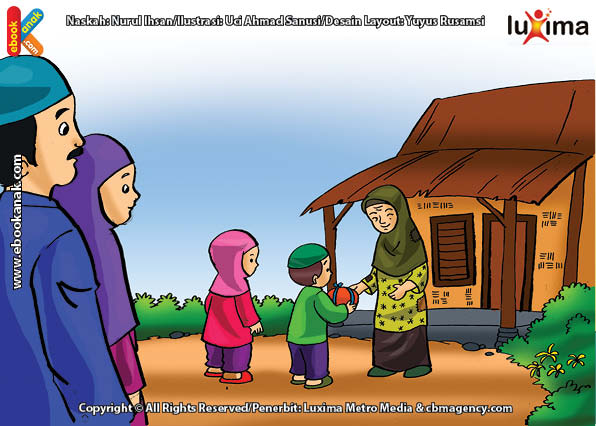 ilustrasi seri belajar islam sejak usia dini mengenal rukun islam, Orang Miskin Salah Satu yang Berhak Menerima Zakat