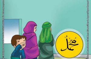 ilustrasi seri belajar islam sejak usia dini nabi muhammad idolaku, Kapan Nabi Muhammad Pernah Mempercepat Shalatnya