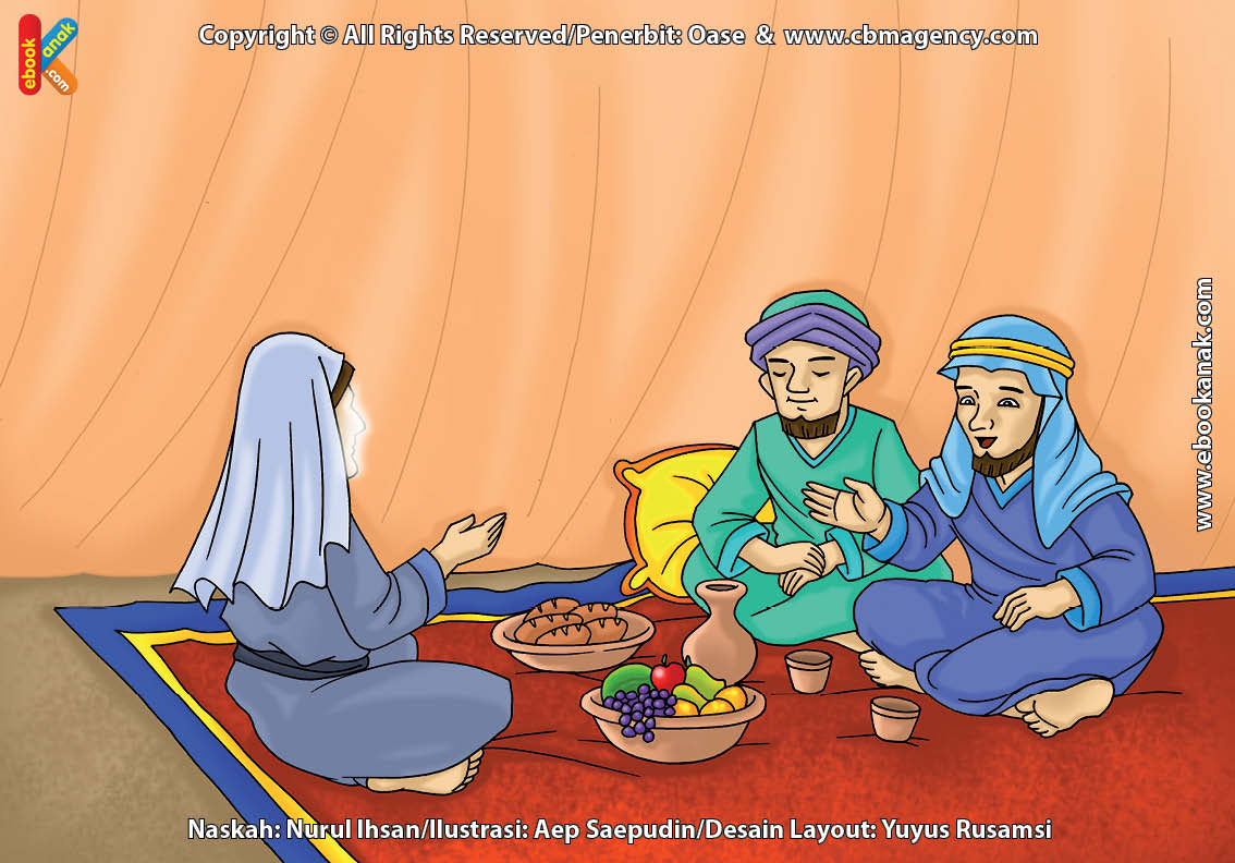 ilustrasi cinta nabi pahlawanku, Apa Tujuan Malaikat Bertamu ke Rumah Nabi Ibrahim