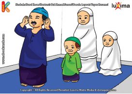 ilustrasi seri belajar islam sejak usia dini aku suka berdoa, Alif Bisa Berdoa Kapan Saja, Namun Sebaiknya Berdoa Selesai Shalat