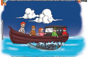 ilustrasi seri sains anak mengenal alam semesta rahasia keajaiban lautan, Kenapa Nelayan Sangat Menggantungkan Hidupnya di Laut