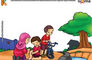 ilustrasi seri belajar islam sejak usia dini ayo belajar hadits, Kata Nabi, Setiap Muslim Wajib Bersedekah