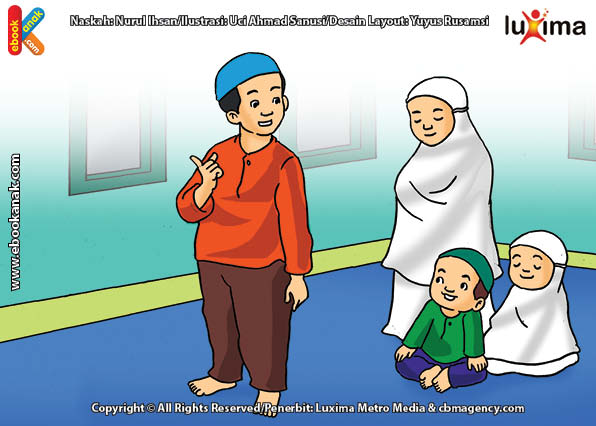 ilustrasi seri mengenal islam sejak usia dini mengenal hukum allah, Anjuran Shalat Sunah Sebagai Pelengkap Shalat Wajib 5 Waktu