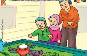 ilustrasi seri mengenal islam sejak usia dini mengenal hukum allah, Kenapa Makan Petai Hukumnya Makruh