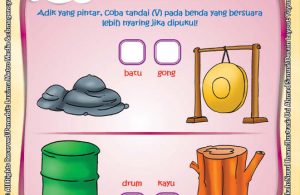 Ebook Rahasia Keajaiban Suara dan Bunyi, Lembar Aktivitas PAUD TK Mengenal Suara yang Lebih Nyaring