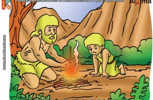 ilustrasi rahasia keajaiban api, Bagaimana Cara Manusia Purba Menghasilkan Api dengan Sepotong Kayu