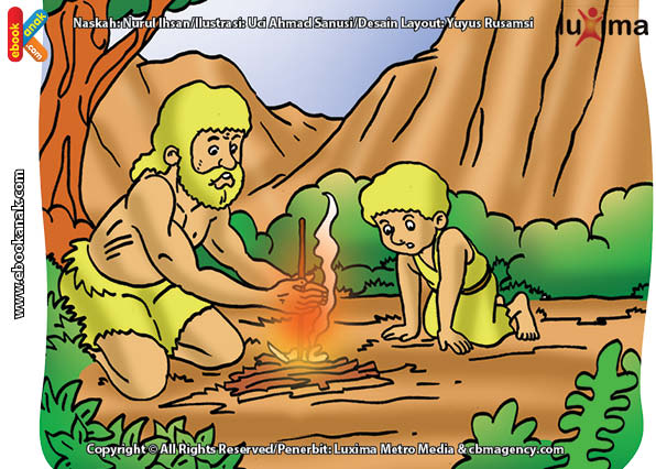 ilustrasi rahasia keajaiban api, Bagaimana Cara Manusia Purba Menghasilkan Api dengan Sepotong Kayu