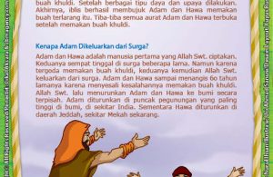 ebook 25 nabi dan rasul kisah teladan dan hikmah paud tk, nabi adam
